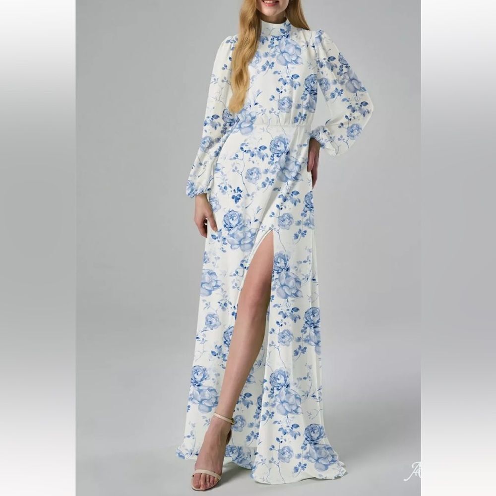 AW BRYONY DRESS
Blue Botanical Floral